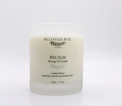 BeCalm Massage Oil Candle
