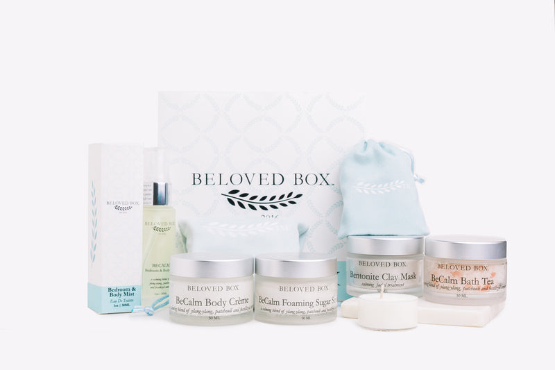 BeCalm Self-Care Box With Self-Love Coaching Workbook