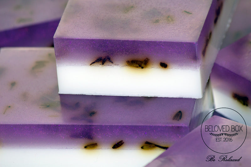 BeRelaxed All-Natural Triple Butter and Silk Soap